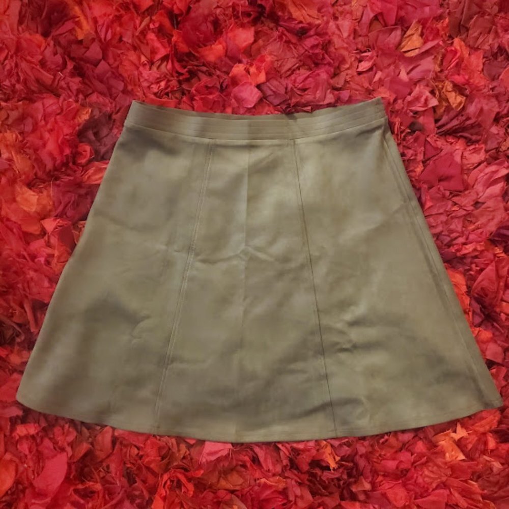 Carole Wren Skirt-  XL - Olive Green